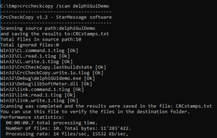 CrcCheckCopy screenshot 1