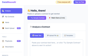 DataWeaveAI screenshot 1