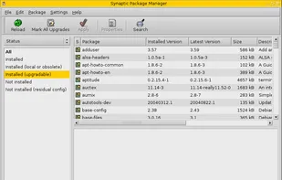 Synaptic screenshot 1
