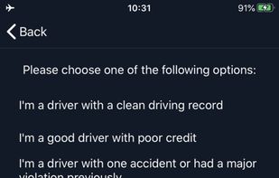 Car Insurance Calculator screenshot 2
