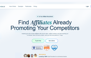 AffiliateFinder.ai screenshot 1