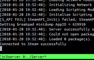 LinuxGSM screenshot 1