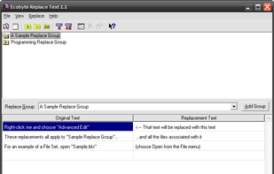 Replace Text screenshot 1