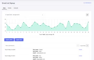 Formspark screenshot 1