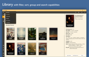 Aquile Reader screenshot 2