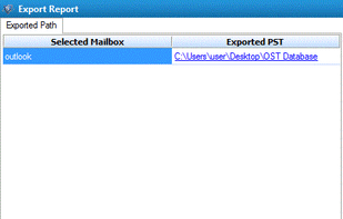Provides an export report with complete details in a proper CSV file format .