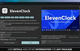 UniGetUI screenshot 2