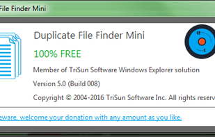 Duplicate File Finder Mini screenshot 1