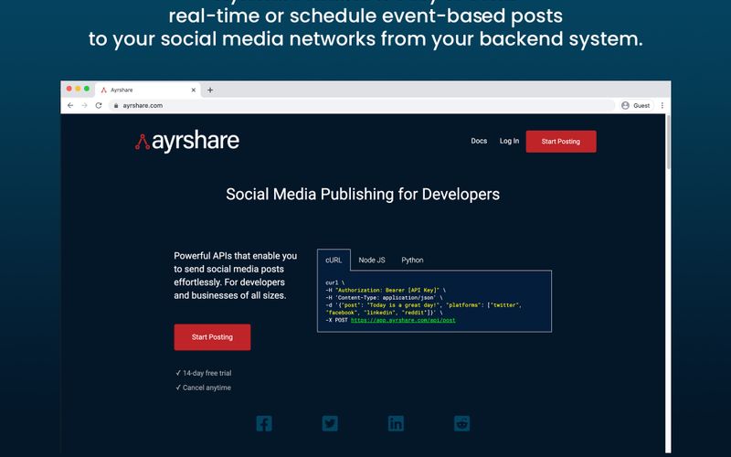 Instagram Linking - Ayrshare Docs