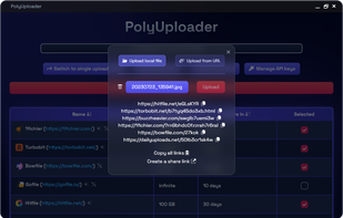 Example of multiple upload
