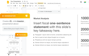 Instant AI for Google Slides screenshot 1