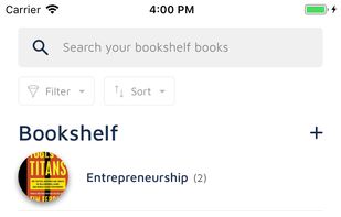 Bookshelf - Your virtual library screenshot 1