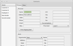 PyGtk Posting screenshot 2