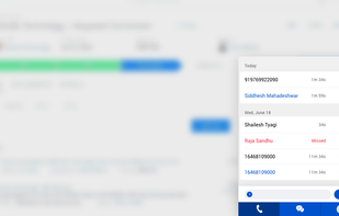 Call Logs for quick and easy access to call history.