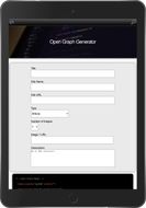 Open Graph Generator - iPad Vertical Snapshot