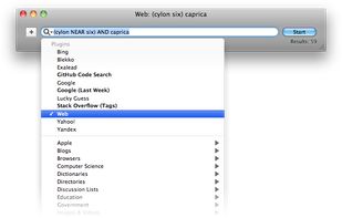 DEVONagent screenshot 1