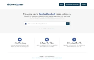 The homepage of the website.