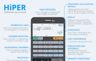 HiPER Scientific Calculator screenshot 1