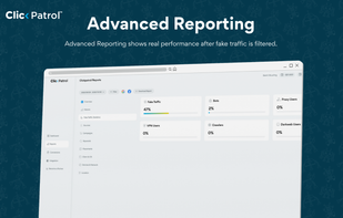 Advanced Reporting shows real performance after fake traffic is filtered.
