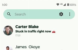 Fossify Messages screenshot 1