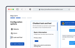 Small Business Chatbot screenshot 3