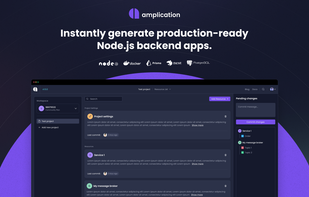 Amplication screenshot 1