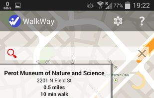 WalkWay Navi screenshot 1