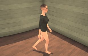 Walk, jog and run