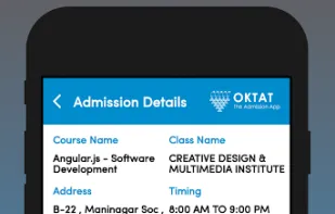 Oktat - The Admission App screenshot 3