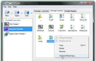 Package Contents Tab