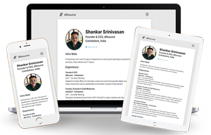dResume offers seamless access across multiple devices — smartphones, tablets, and laptops. Whether you're on the go or at your desk, you can build, edit, and share your digital resume effortlessly. The responsive design ensures a consistent, professional experience anywhere, anytime.