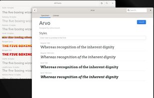 Font Viewer (chocolateimage) screenshot 1
