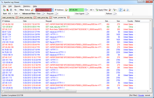Apache Logs Viewer screenshot 1