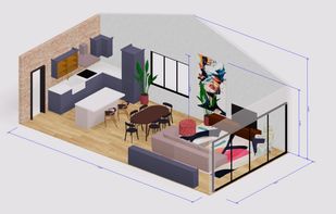 3d house plan