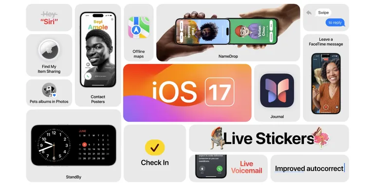🎉 Here's iOS 17: A breakdown of exciting new features and enhancements image