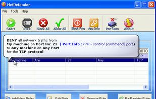 Main screen