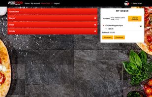 WooFood screenshot 1