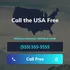 Call the USA Free icon