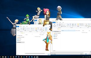 Ultimate Desktop Character Engine screenshot 1
