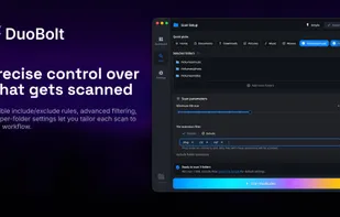 Advanced filtering and scan rules for precise control over results.