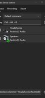 Audio Device Switcher screenshot 1