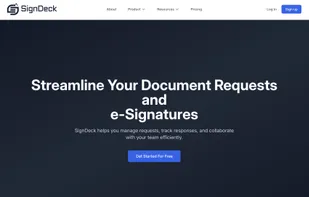 Landing page