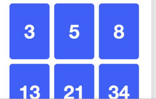 Planning Poker Cardset