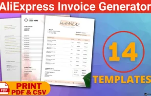 14 Amazing AliExpress Invoice Templates