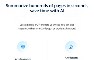 Upsum.io AI summarizer screen 3