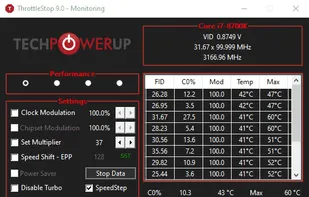 ThrottleStop screenshot 1