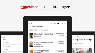 Instapaper now available on all Rakuten Kobo eReaders image