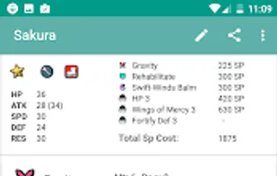 Feh: Fire Emblem Heroes Skills screenshot 2