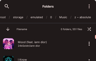 Symphony Music Player screenshot 1