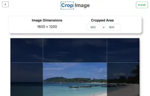 Crop Image screenshot 1